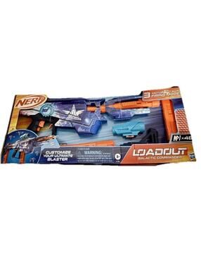 NERF Loadout Galactic Commander Motorized Blaster, 3 Auto Firing Modes, 48 Darts